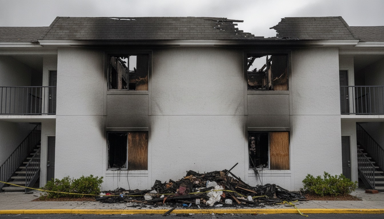 Fire & Smoke commercial insurance claim