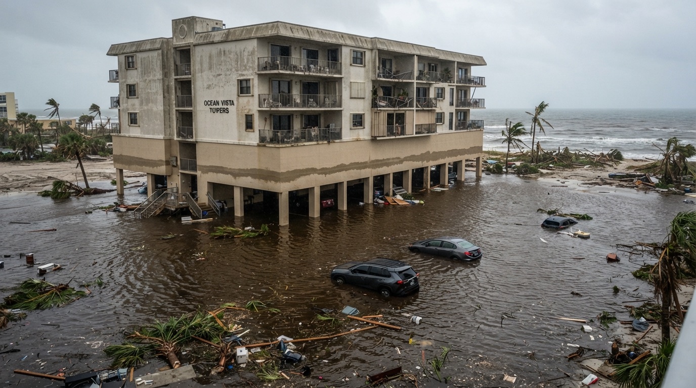 Flooding commercial insurance claim